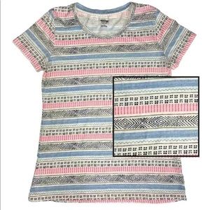 Mossimo Supply Co Women's  Shirt Size L Aztec